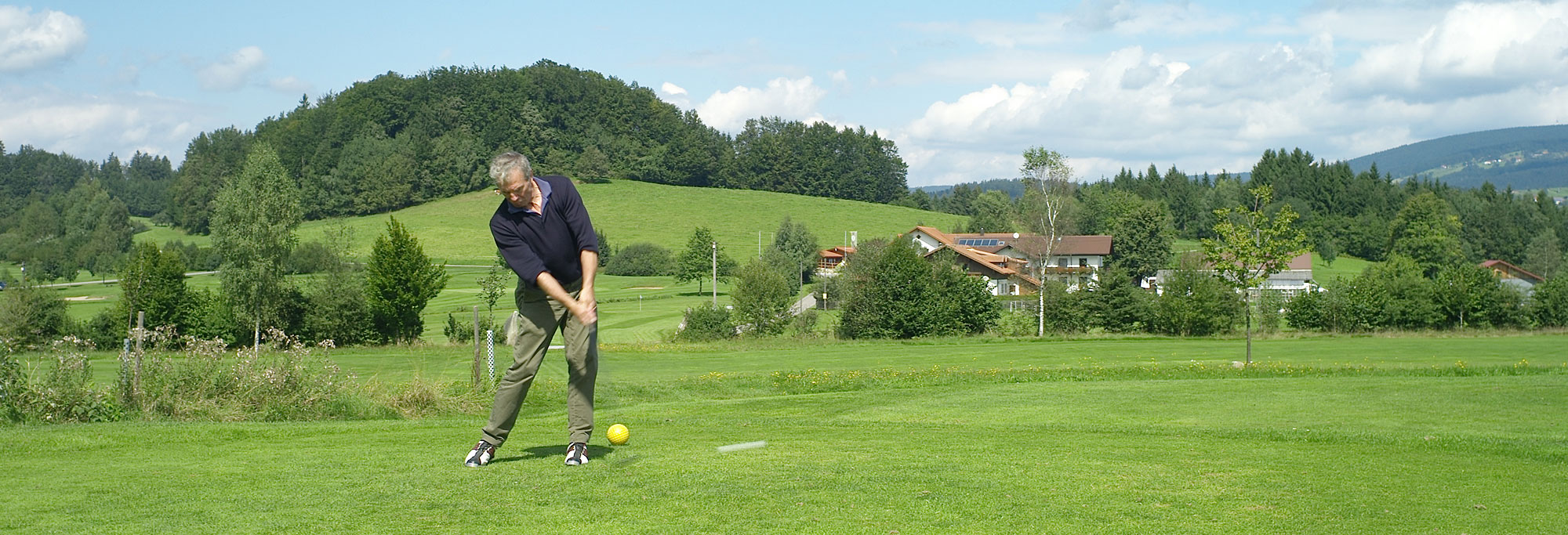 Wandern, Reiten und Golfspielen im Bayerischen Wald